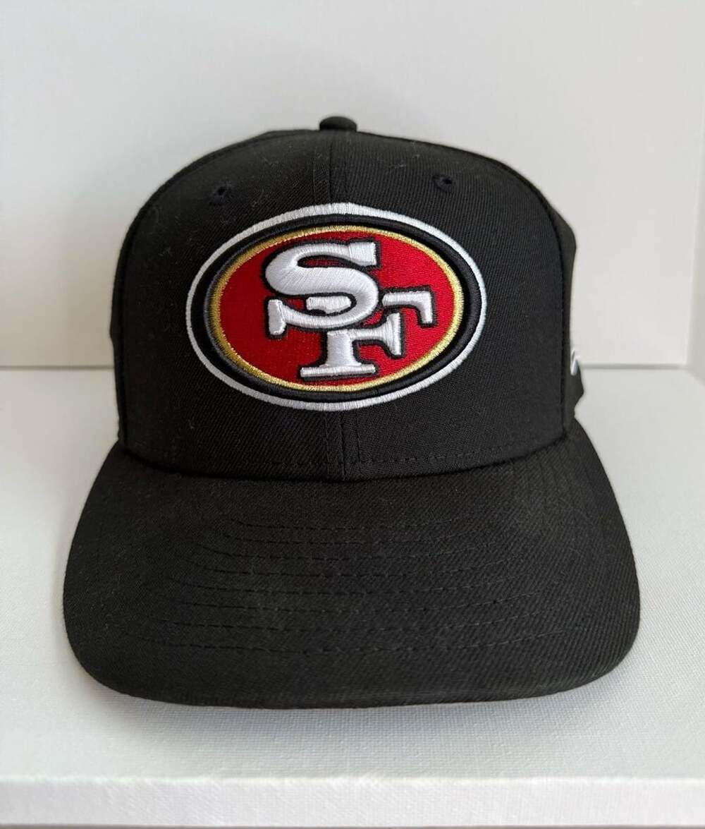 New Era San Francisco 49ers 9FIFTY Snapback Hat in Black NFL sportswear streetwe